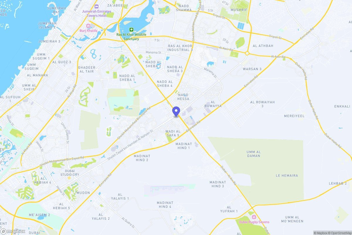Cove Boulevard — Lage