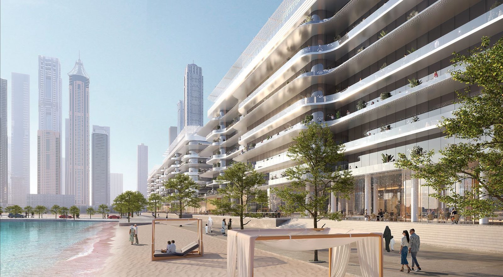Dubai Harbour Residences — Lage