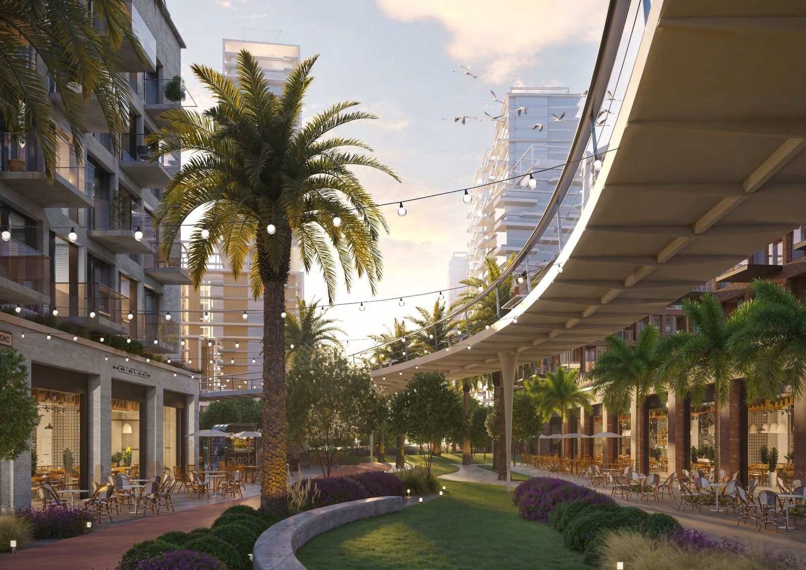 Sechs Minuten Dubai Mall. Sieben Downtown. Zwölf zur DIFC.